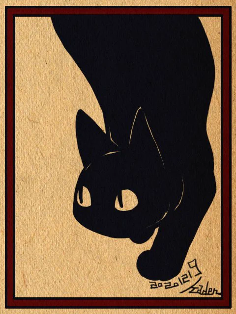 No.49「kaden #AdventCalendar 2020 19th Dec.」狙う、ネコ。 