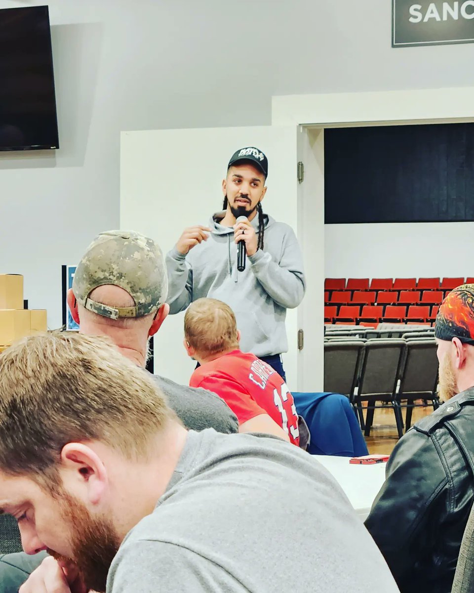 bendurbin's tweet photo. Wonderful men's breakfast this morning at @bridgelife360 https://t.co/pIcOZhrXJI