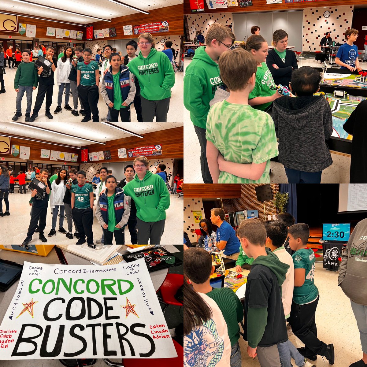 keovilayvong's tweet image. Shout out to the Concord Intermediate Lego Robotics Team as they compete today at Grissom Middle School!  #ConcordPride