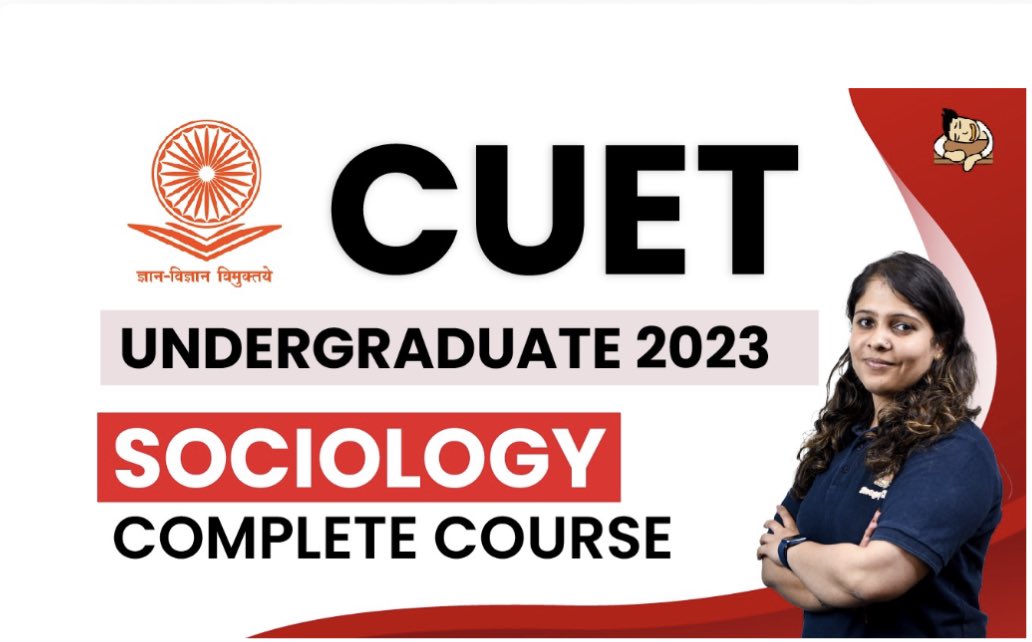 Samridhi2411's tweet photo. Are you preparing for #cuet sociology? 
Prepare with @Sleepycuet @SleepyClasses 

To enroll visit 

https://t.co/HTo0DgCbW0
#Sociology https://t.co/wZPIG1zrG6