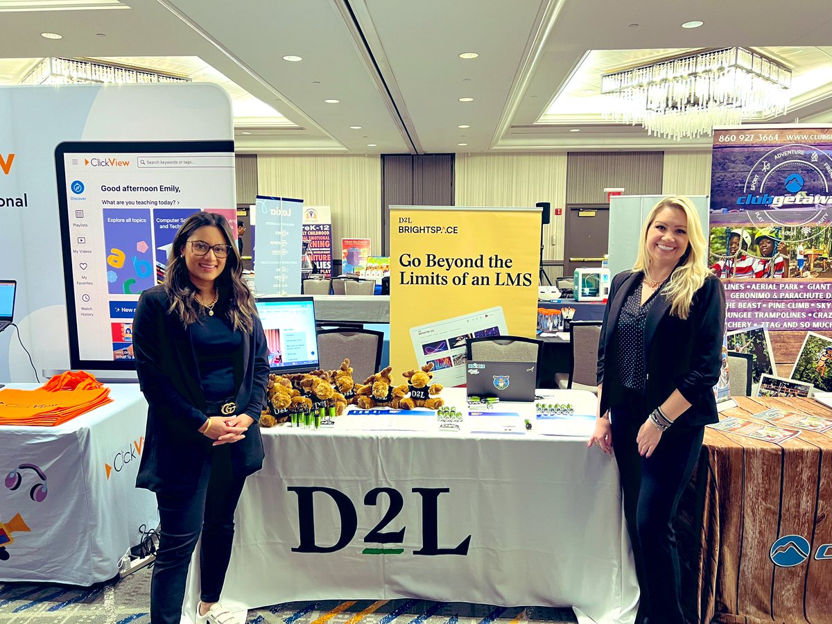 So excited to be at NYCESPA today! We’re having some great conversations with @NYCSchools administrators on how they can use @D2L’s iLearnNYC in their schools! #brightspace #nycespa #ilearn #welearn #izone #edtech #d2l