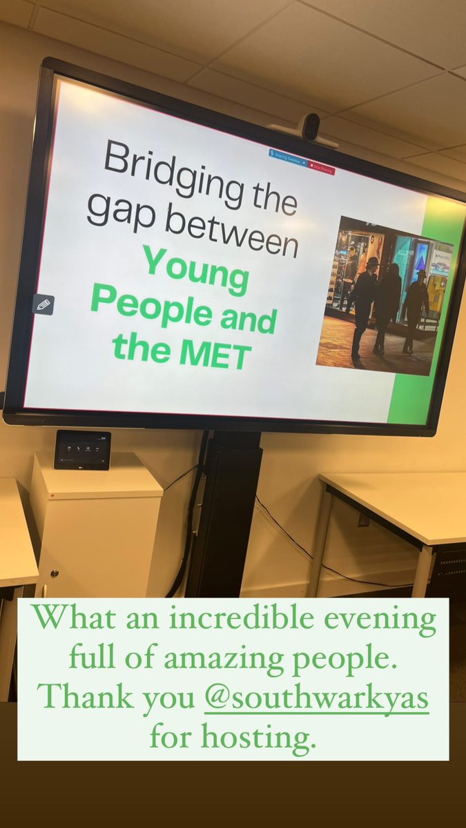 SouthwarkYAs's tweet photo. Thank you to everyone that attended our “Bridging The Gap” between Young People and the Met event yesterday evening, highlighting the work we and @SouthwarkYIAG have been doing in collaboration with @MPSSouthwark @metpoliceuk - part of @lb_southwark #SouthwarkStandsTogether week https://t.co/xbXYhNXwU4