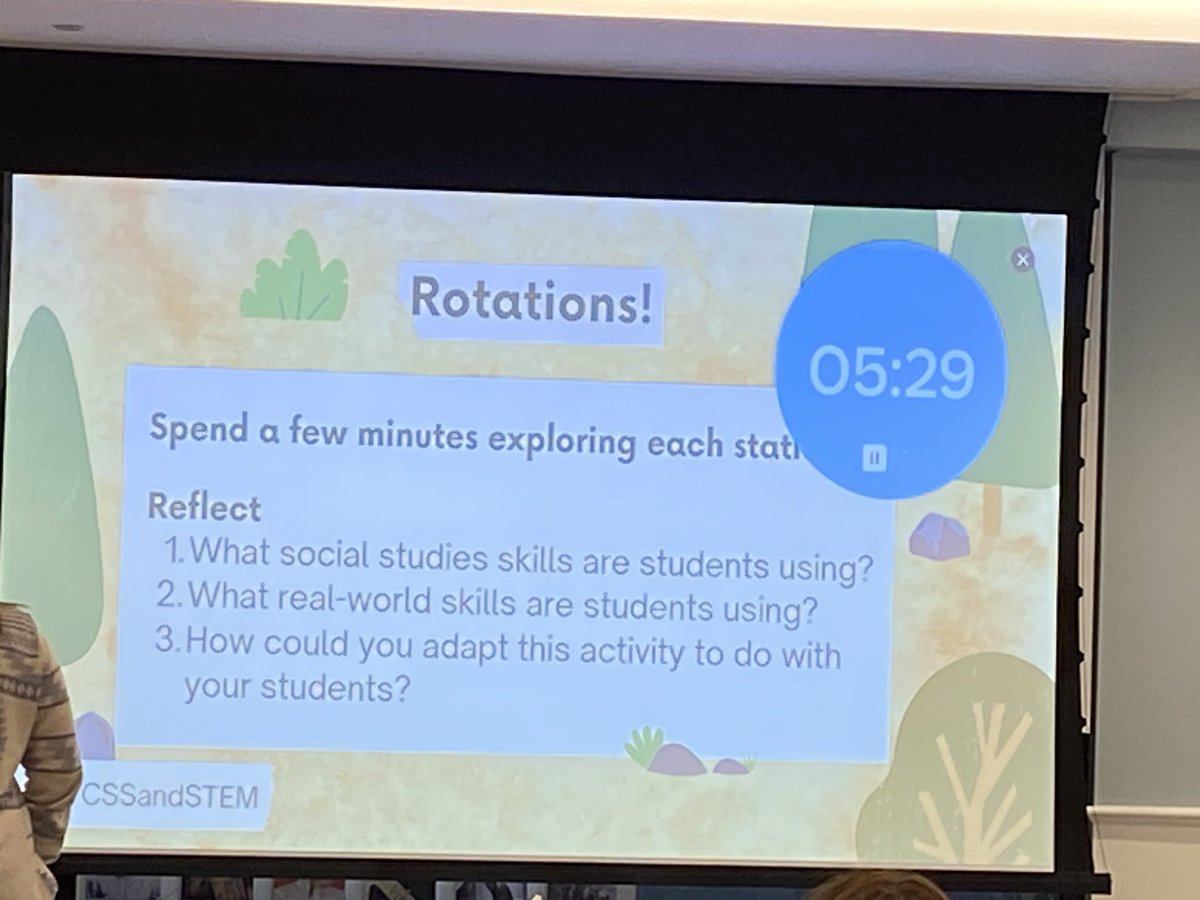 dgraham676's tweet photo. It’s early but I’m so thrilled to be STEMing -coding, Lego’s, Bots -in social studies with at #VCSS2023 with presenters @DDemosiuk and the @Historywmoses These two really showcased how YCSD used its DoDEA STEM grant across grade levels. https://t.co/d812u4NIMA