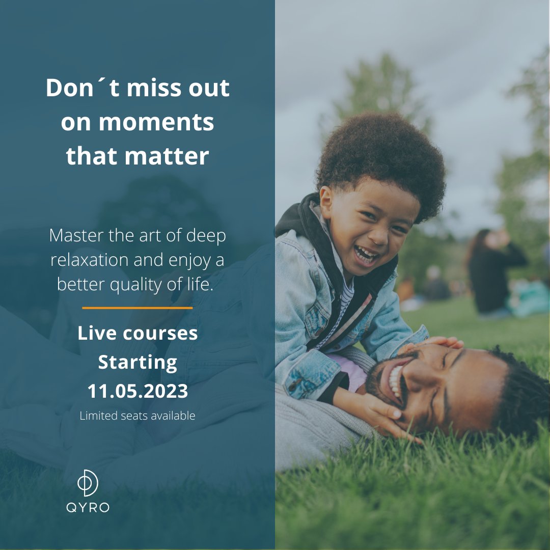 Feeling overwhelmed with life's challenges? Our virtual relaxation programs help bring peace and clarity to your mind. Stay focused on what matters the most. 😊 #relaxation #mindfulness

Sign up now 👉 qyro.io/livecourses