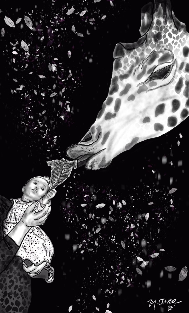 madelyneoliver's tweet photo. This beautiful baby Chloe feeding a Giraffe transformed into an illustration.
#motherhoodart #motherhoodlife #newmom #momatwork #artistmom #SAHMlife #firsttimemom #motherhoodjourney #momart #artbymomsformoms #artformoms #digitalart #digitalartist #digitalartwork https://t.co/chmzvAgzI0