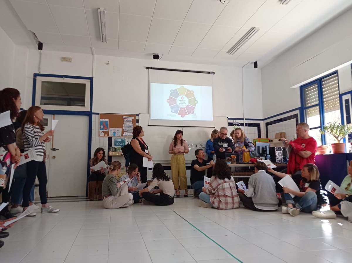 GVA_Cefire's tweet photo. ➡️ Tancament de les V Jornades Repensar i transformar els espais educatius.
Gràcies als i les 200 docents que han participat als tallers de dissabte matí.
#CEFIREXàtiva https://t.co/MUXdwdKT39