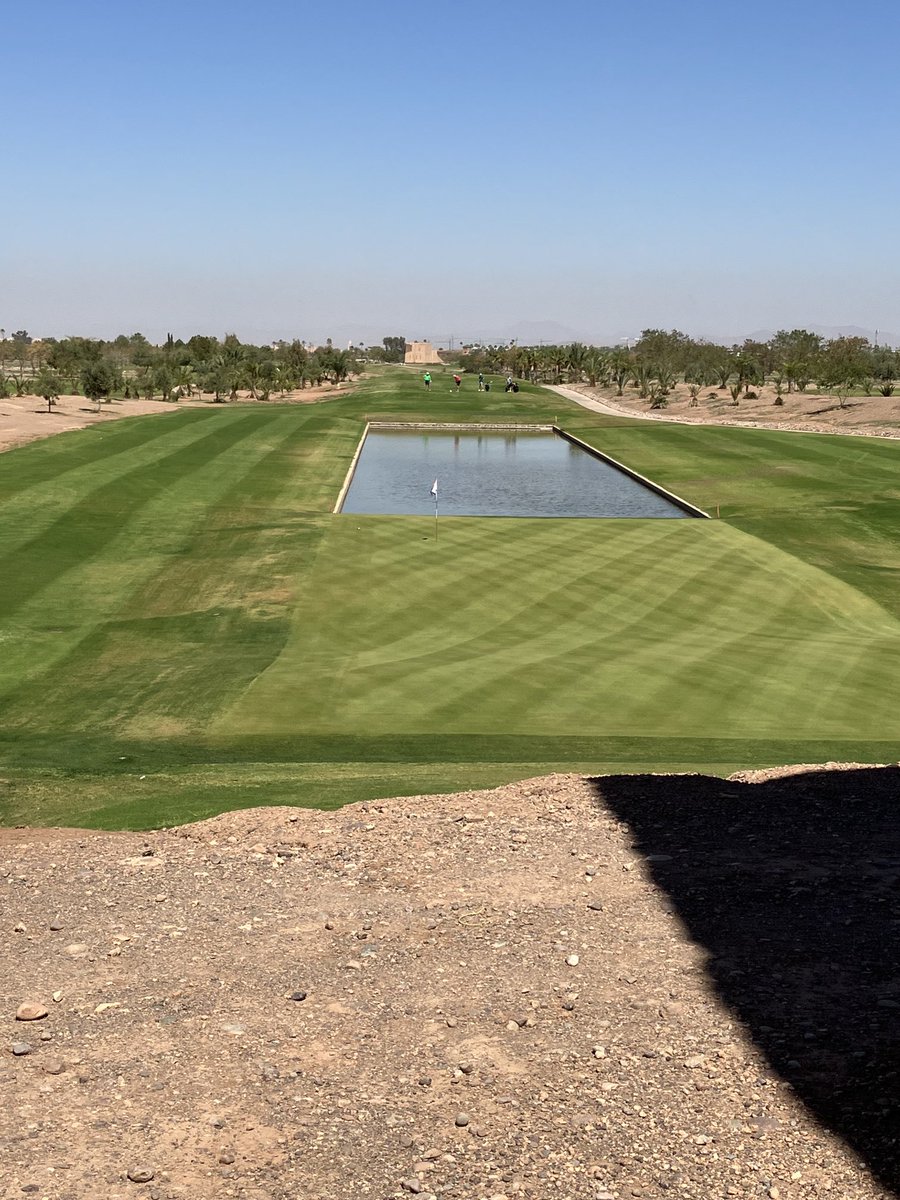 First trip to Morocco nearly done got to say first class courses really enjoyed the experience