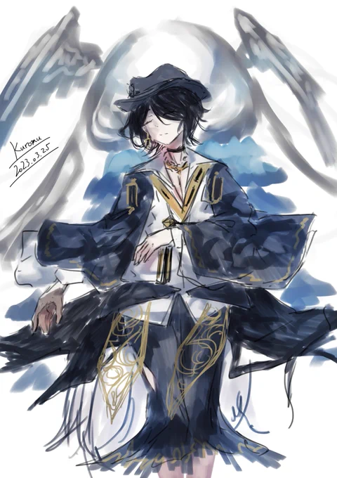 アマイア#アークナイツ版深夜の真剣お絵かき60分一本勝負  #Arknights #アークナイツ #明日方舟 