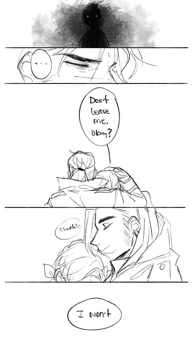 (Sketch) "Have a good dream"

After Cypher had a nightmare, he finally have a good sleep.

#cysova 