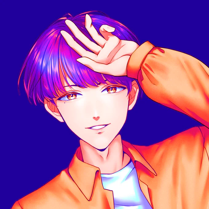 涙ぼくろくん#オリジナル #一次創作 #創作男子 