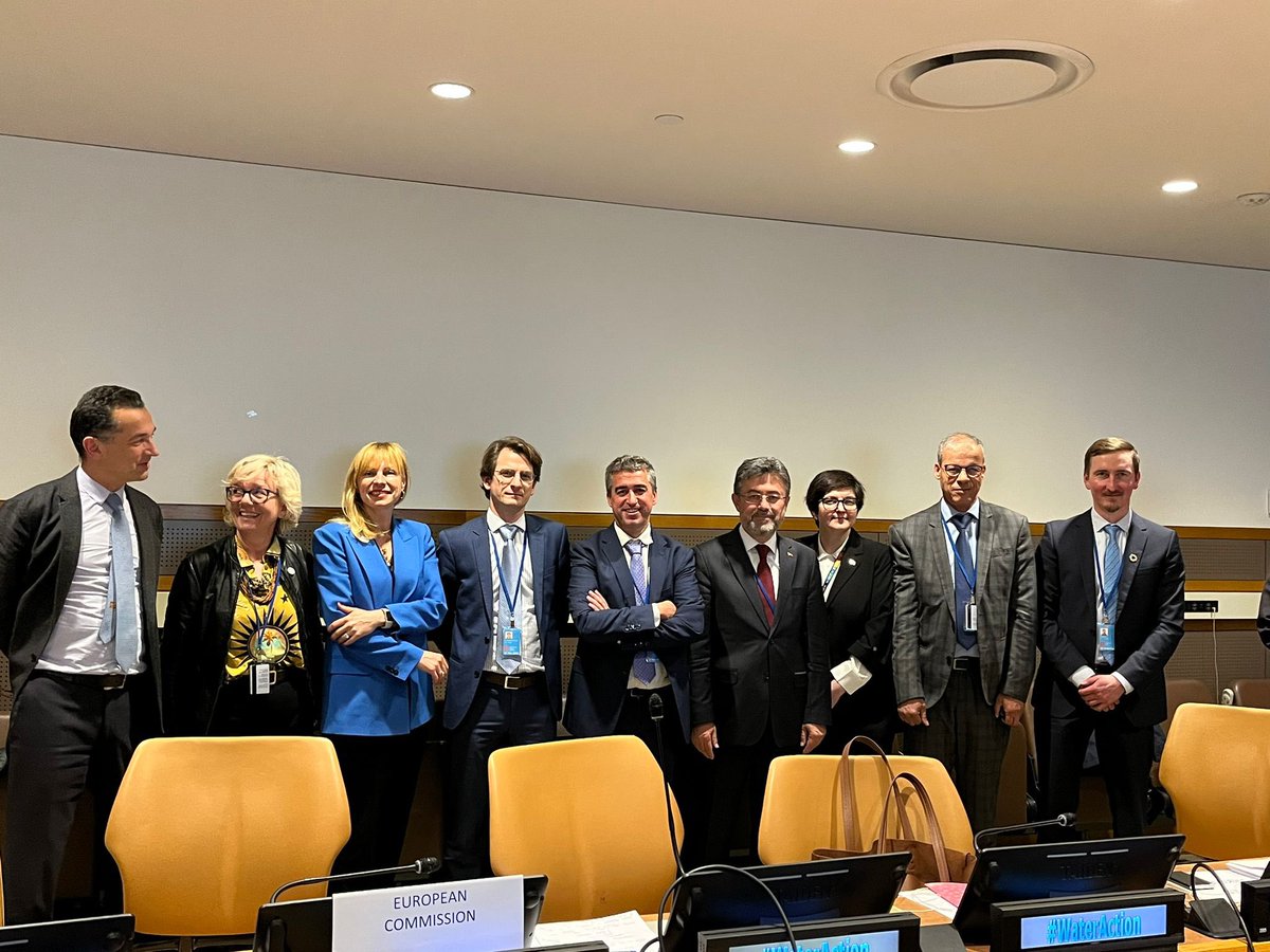 UfMSecretariat's tweet image. Today, UfM countries shared their progress to implement the #UfM Financial Stategy for Water at UN 2023 Water Conference in New York ➡️ More work is needed to enable environment, investment planning, nexus approach, and political acceptability of tariff reforms