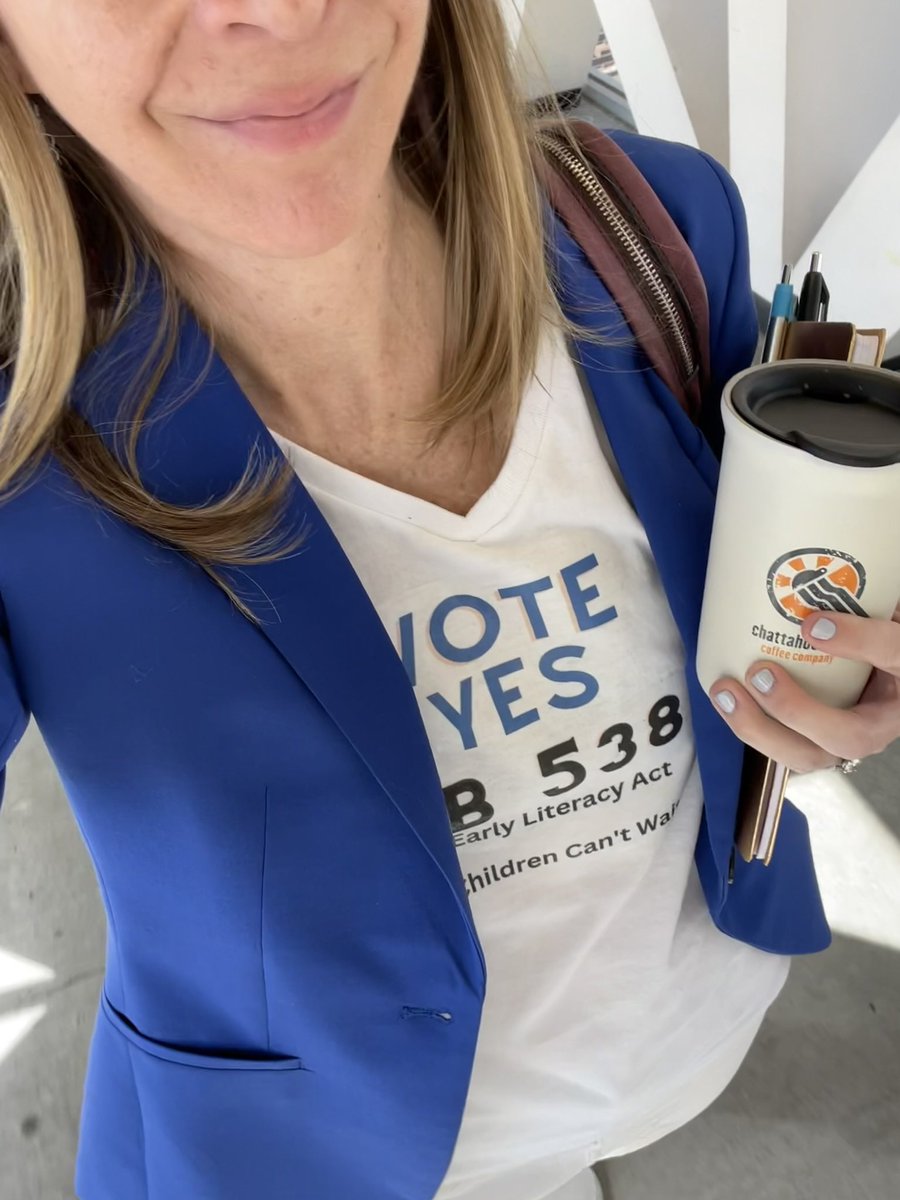 I’ve never been more ready for a Monday. Let’s make it a historic day in GA and pass two literacy bills that will transform &amp; save lives. 95% can become proficient readers with evidence-based Structured Literacy in our classrooms. The time is NOW. #GaPol #HB538 #SB211