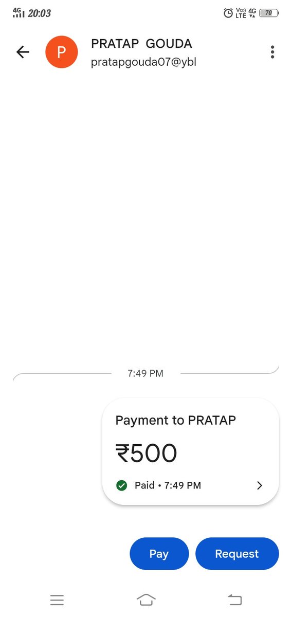 PRATAP074's tweet photo. @FamPaySupport hey fampay my pan card verification not verify I'll tried many times its still failed do something please and my friend send me 500rs that 500rs not showing in my fampay account. Please do something please🙏🙏 https://t.co/omSArxauFk