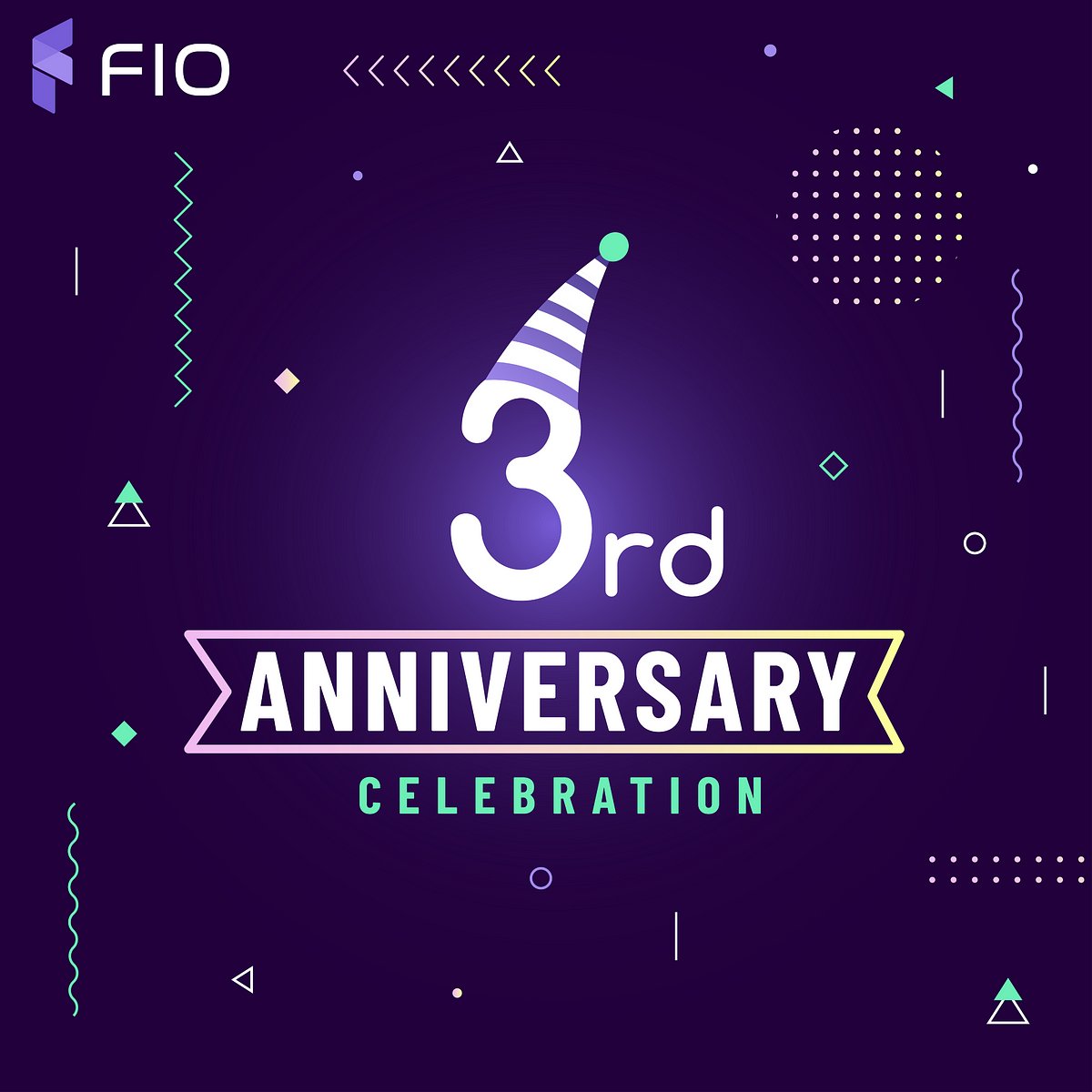 joinFIO's tweet photo. 🎂 FIO Protocol is officially 3 🎂
We'd like to take this moment to thank everyone —our frens, partners & #FIOfam— that has been with us throughout our journey!
Other than the recent "1 million $FIO Crypto Handles" milestone, learn about all the achievements in this recap: https://t.co/prOcFud2Kz