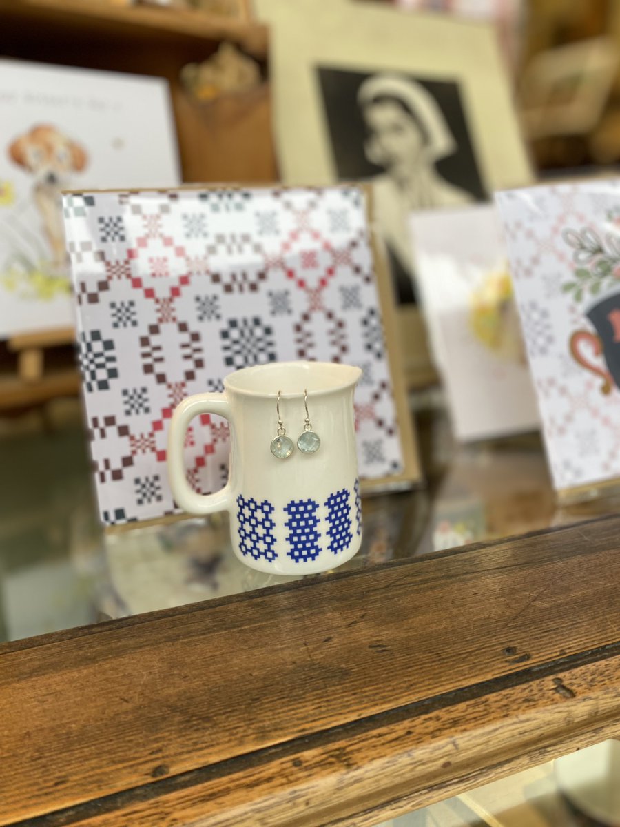 Pretty blues.  #shopsmall #shoplocal here in our shop #denbigh #dinbych #northwales #lovelivelocal