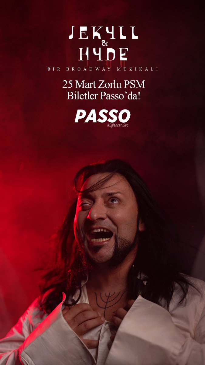 Bu akşam Zorlu PSM’de buluşuyoruz! ❤️

#JekylIVeHyde #jekyllandhyde #jekyllvehydemüzikali