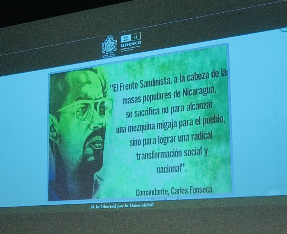 PanchoZ33328286's tweet photo. Gracias al triunfo de la revolución Sandinista, se logró erradicar a un 12% el Analfabetismo, a 43 años de la gran gesta. 
 Seguimos avanzando en victorias ❤️🖤✌️ trabajando con el pueblo y para el pueblo,#LeonRevolucion 
#UVEDenisSilva #FSLNPuñoEnAlto43 https://t.co/xBfwP32b4E