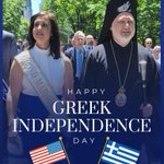 Happy Greek Independence Day!

Today I join my fellow Greek-Americans in celebrating the countless contributions Greeks have made to society &amp; culture. 

ZHTO H ELLAS! 🇺🇸 🇬🇷 