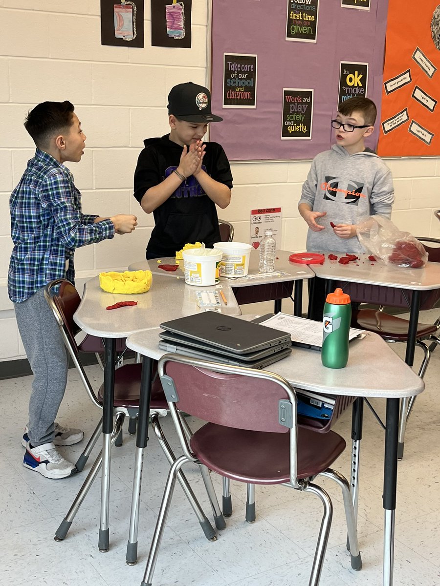 McNeffK4's tweet image. Thanks to our reading specialists for the motivational poster idea! Sprinkled in some glitter, play dough and magnet building for Cabin Fever Day. #TestMotivation #WithImagination