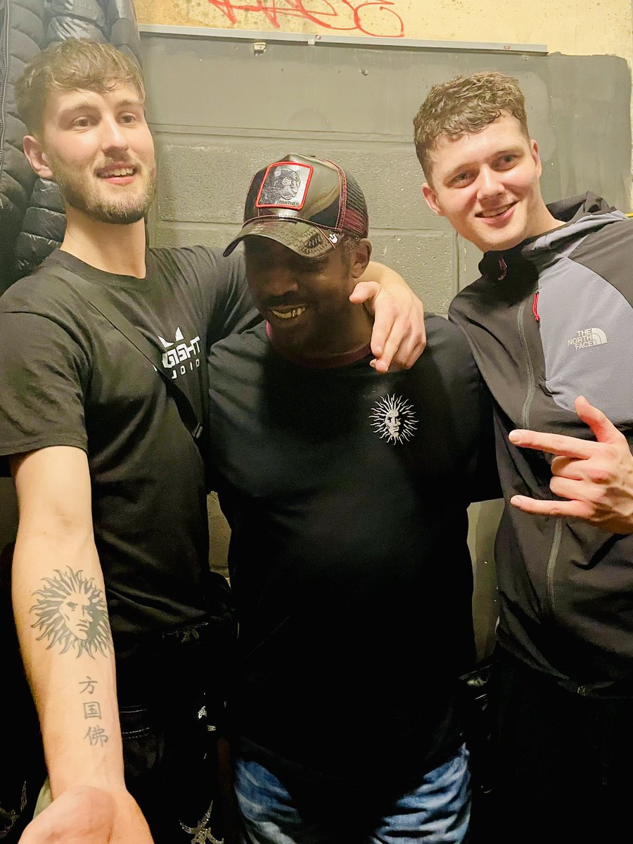 vforever's tweet photo. Big up the Dj and Mc showing off their
V tattoos last night in Nottingham … fuckin love u guys every week I’m seeing them #vforever 🖤 https://t.co/Jq6f6CktMx