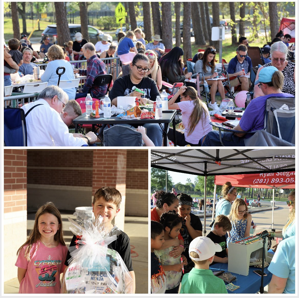 SampsonPTO's tweet photo. BINGO was so much FUN last night!!! Thank you to everyone that came out. Thank you to all the teachers, the PTO, and the parents that volunteered. And huge shout out to everyone that sponsored and donated. #bingo #Volunteersrock #supportSampson https://t.co/H1LWJEhcN5