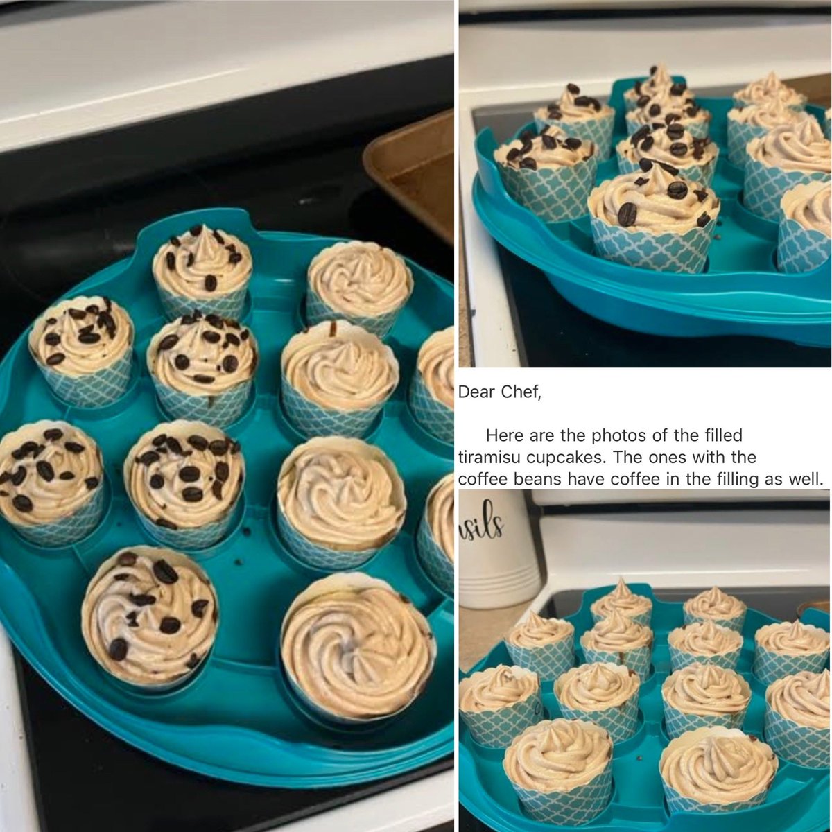 culinarycavs's tweet image. CulinaryCavs Cook at Home!

Student(s): Chef, I made *insert food* at home.

Me: “Did you take a picture?” 🖤

•Harley M., Tiramisu Cupcakes 
•Janiah K., Asian-style Wings w/ Stir-fried Cabbage
•Wesley F., Homemade Baklava 
#documentyourprogress 
#whatsgoodrne @RNECavaliers