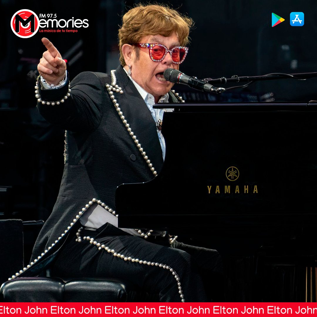memories975fm's tweet photo. ELTON JOHN🎹🏴󠁧󠁢󠁥󠁮󠁧󠁿

#undiacomohoy del año 1947 nacía Elton Hercules John, cantautor y pianista inglés con más de 60 años de carrera, ha lanzado 32 álbumes de estudio y ha vendido más de 300 millones de copias en todo el mundo, siendo uno de los artistas musicales más exitosos de la historia. 

En 2004 la revista Rolling Stone lo situó en el puesto 40 de su lista de los 100 músicos más influyentes de la era del Rock and Roll, en 2013 fue nombrado por Billboard como el cantante de mayor éxito en el Billboard Hot 100 All Time Top Artist, y tercero en general detrás de The Beatles y Madonna.
 
En 1994 fue incluido en el Salón de la Fama del Rock y al Salón de la Fama de Compositores, además de ser miembro de la Academia Británica de Cantautores y Compositores. En 1996, fue nombrado «Caballero» después de ser nombrado Comendador de la Orden del Imperio Británico por la reina Isabel II por sus «servicios hacia la música y actos caritativos» y el apelativo de Sir fue añadido a su nombre.
#eltonjohn #memories #lamúsicadetutiempo
.
.
.
📻 97.5 FM
📲 Descarga la App
💻 https://t.co/AC5xXmvwtF