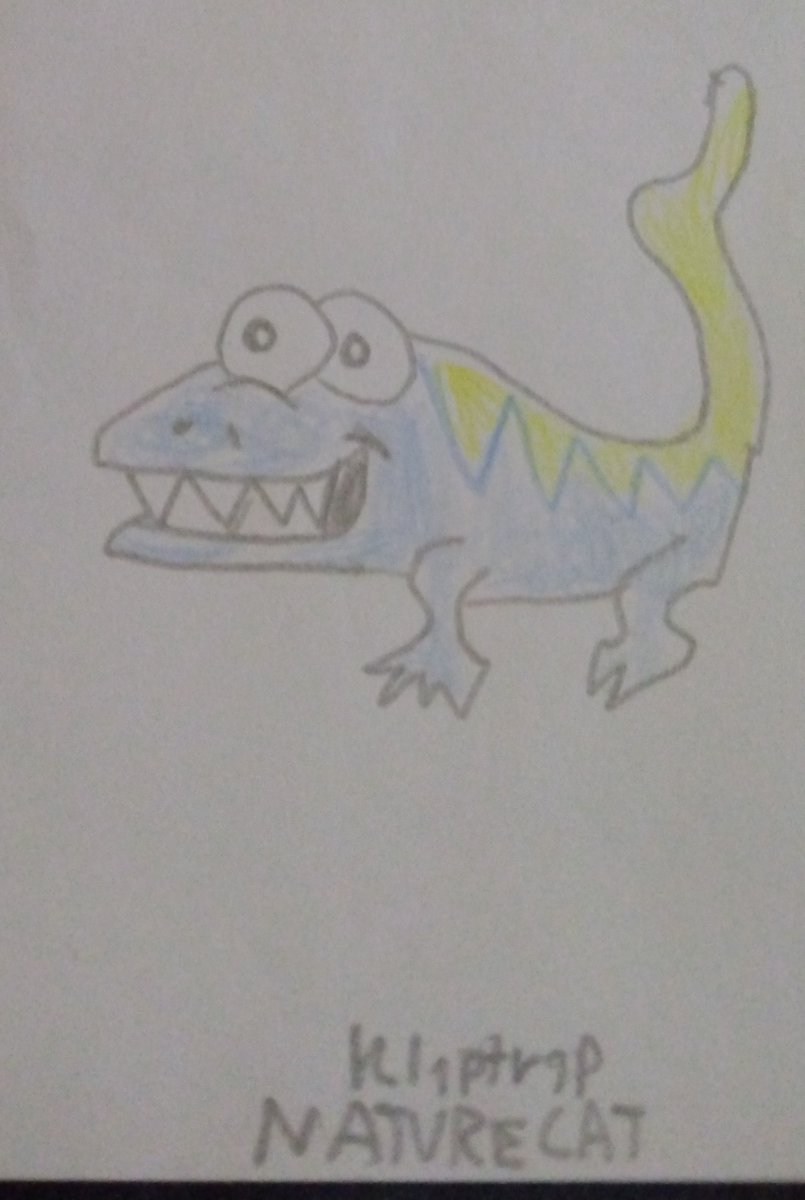 PaulyGer87's tweet image. Inspired by @eternalflamebry &amp;amp; @crashybomb, here's #Klaptrap in the style of @PBSKIDS' #NatureCat. #supersmashstyle #assisttrophy