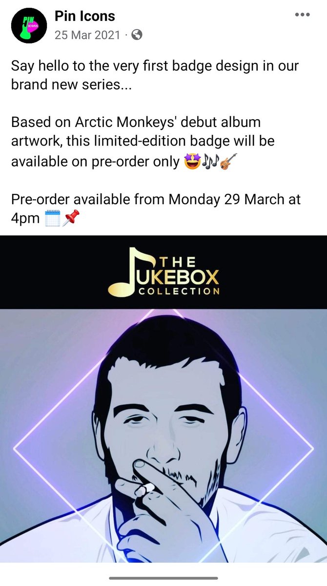 2 years since the first badge in The Jukebox Collection was revealed 😲

Looking back, absolutely loved this badge and design. Wish I had had more time (and money) to keep going with that series, had some brilliant ideas...
