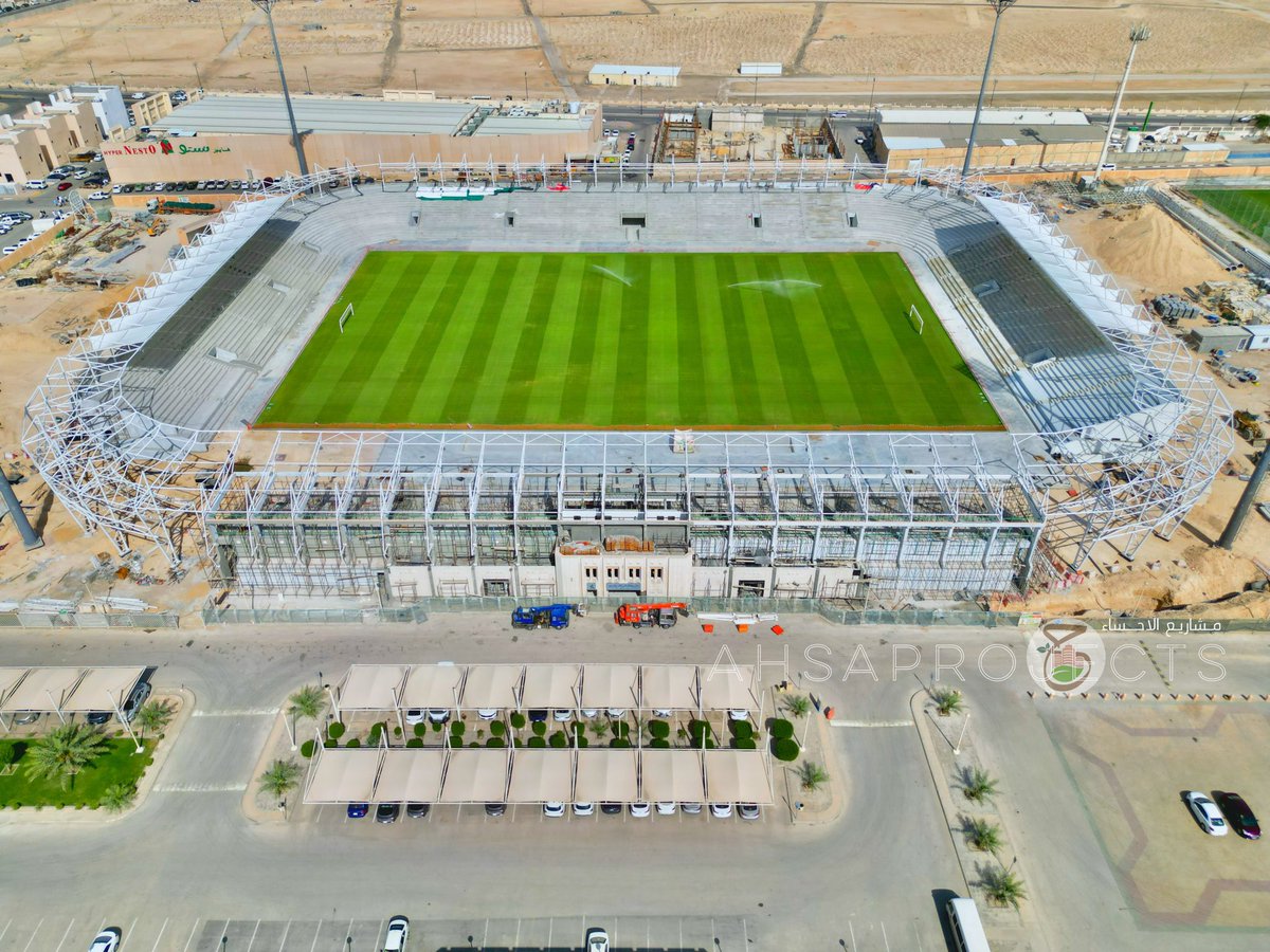 Dr_mssm's tweet photo. اخر تطورات ملعب نادي الفتح الجديد 😍💚💙
#ملعب_الفتح 
#ملعب_الشباب 
#ملعب_الاتفاق https://t.co/3wRIgUXR3C