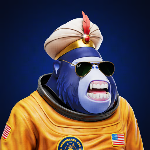 DaJuice2121's tweet photo. Congratulations on the liquidity @RegenIncarnated and thank you for the opportunity to finally get a space ape.  This @DegenApeAcademy will remain in good hands!  Now, to v2 or not v2?  That is the question...thoughts @Sea_Eoh ? https://t.co/kygfegMMCs
