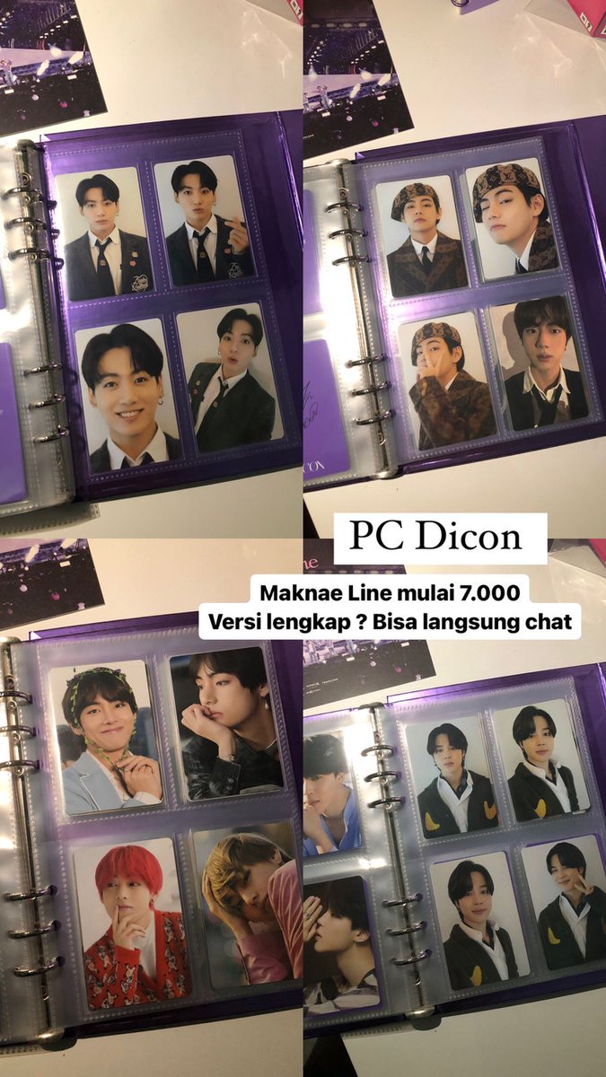 raeveestelle's tweet image. wts wts!!!!, army mari sini merapat!!! bantu temenku jualan pc nyaaa nihhh, yang minat langsung komen atau dm yaa, nanya2 dulu juga boleee #wtsbts #wtspcbts #BTS