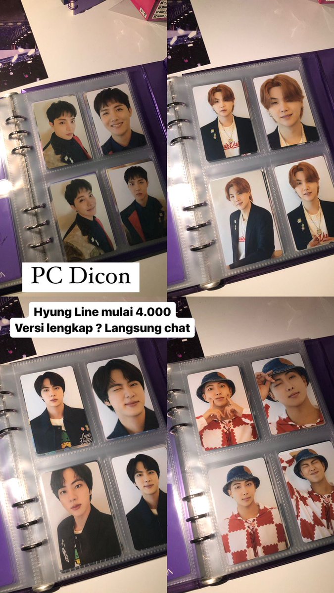 raeveestelle's tweet image. wts wts!!!!, army mari sini merapat!!! bantu temenku jualan pc nyaaa nihhh, yang minat langsung komen atau dm yaa, nanya2 dulu juga boleee #wtsbts #wtspcbts #BTS