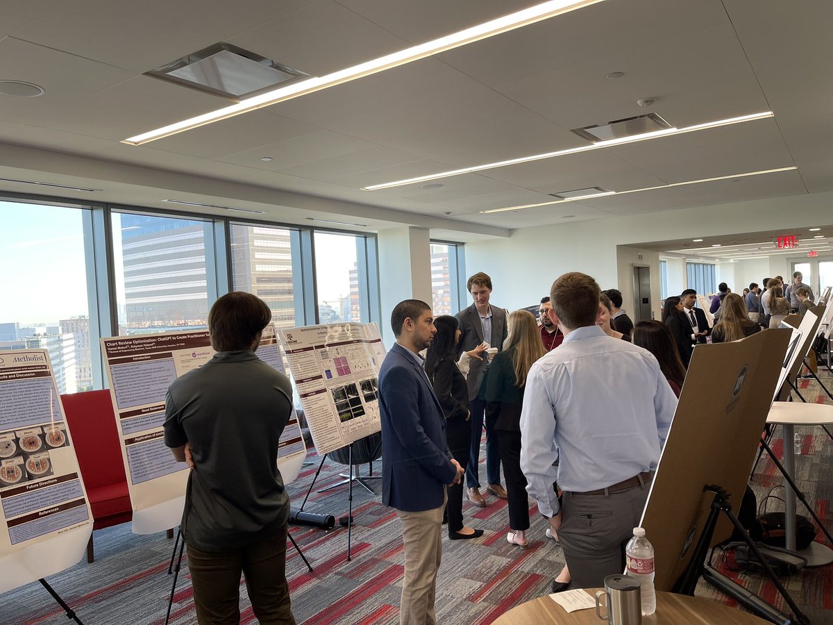 ApsaSouth's tweet photo. Kicking off our poster session with a beautiful view of the @TXMedCenter 🙏🏾 https://t.co/YCxbynh5ib