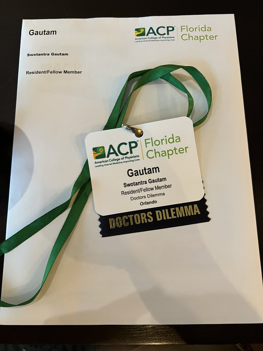SwotantraGautam's tweet photo. #ACPIMPhysicians Florida Chapter https://t.co/u4RkFEXbmM