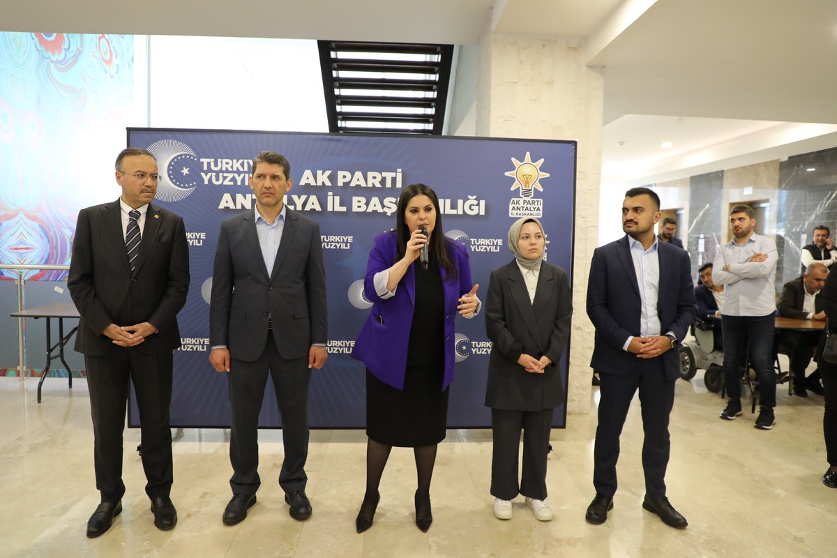 28. Dönem Milletvekili Aday Adayları Teşkilat Temayül Yoklaması Genel Başkan Yardımcımız Sn. Bakanımız Jülide Sarıeroğlu (<a href="/jsarieroglu/">Jülide Sarıeroğlu 🇹🇷</a> ), Ankara Milletvekilimiz Hacı Turan ‘ın (<a href="/turan_haci/">Hacı TURAN</a> ) katılımıyla gerçekleştirdik. Tüm aday adaylarımıza çalışmalarında başarılar diliyorum.
