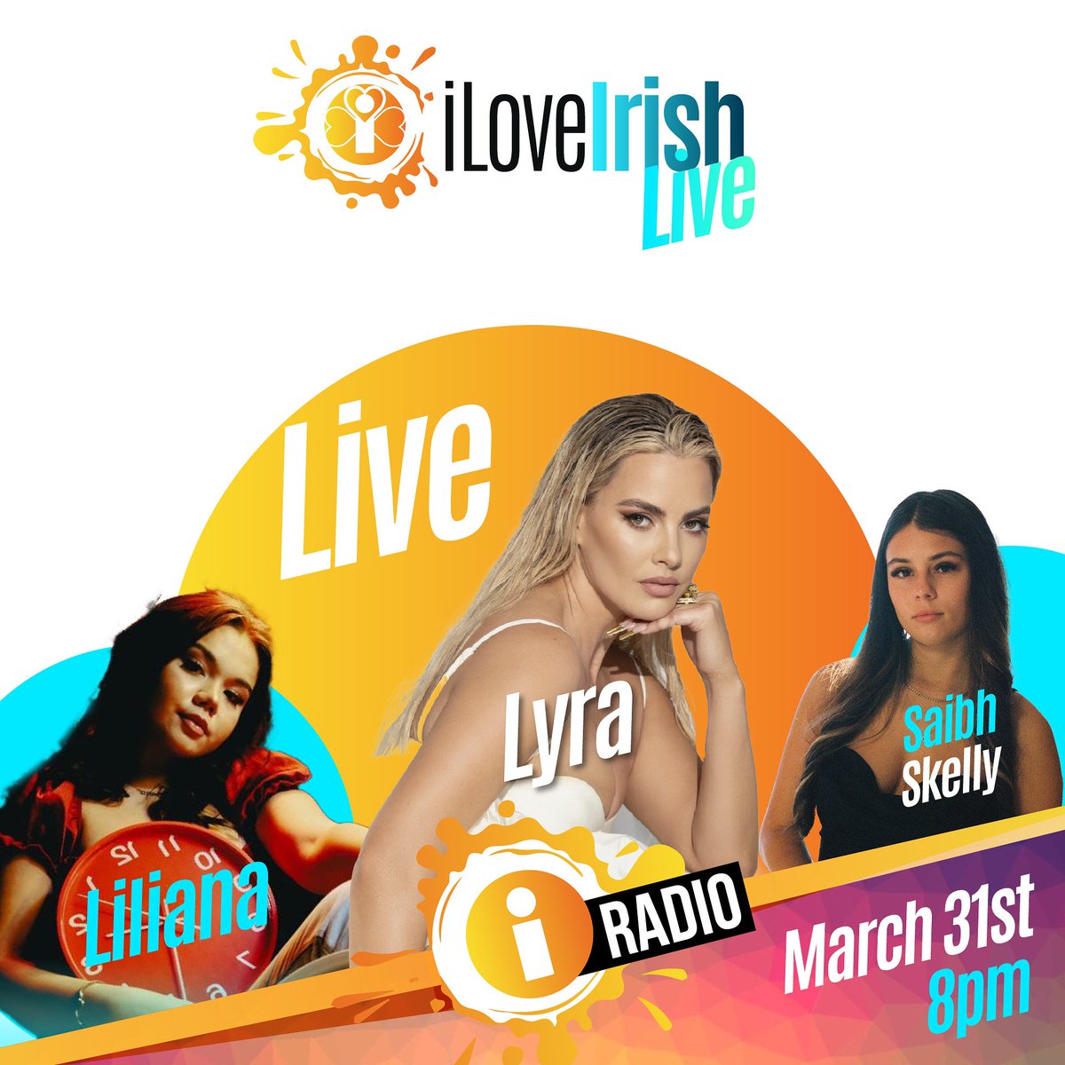 Next week I’m doing a special gig for @thisisiradio and I can’t wait to see you all 🤍 I’ll be joined by these two amazing girls @saibhskelly1 & Liliana 🔥