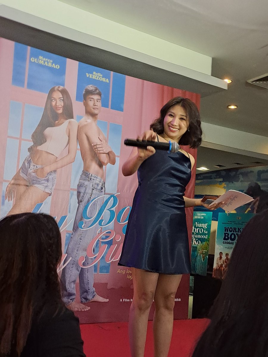 xandz34's tweet image. Event Onstage with @jeankileym #Aaronmaniego  ... 🤩

#BabyBoyBabyGirl #BabyBoyBabyGirlMovie #BabyBoyBabyGirlPremiereNight #PremiereNight #RedCarpetPremiereNight #SmCinema #FilipinoMovies 
 
@VIVA_Films @VivaArtists_ @PinoyBoxOffice @marcogumabao @KylieVerzosa @jplaxamana