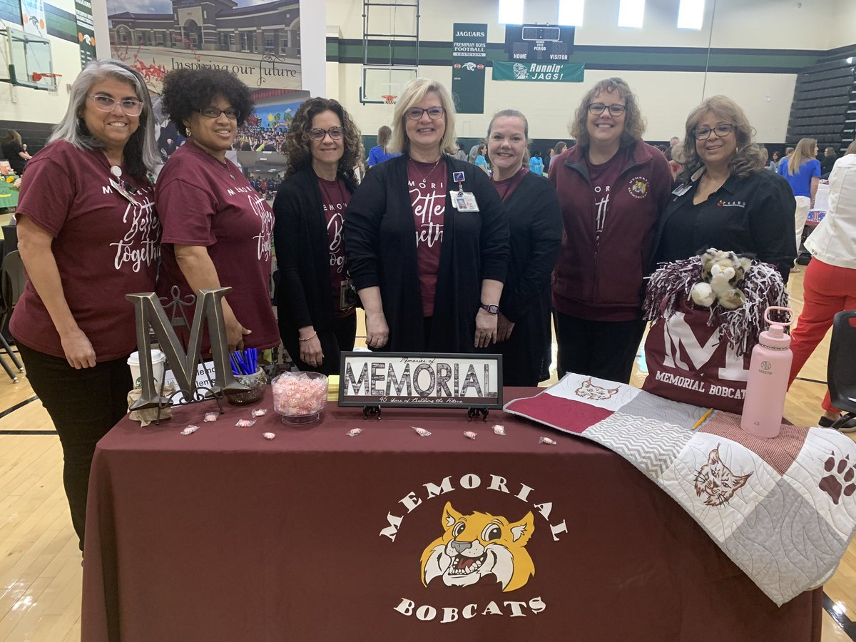 Memorial Elementary (@memorialpisd) on Twitter photo The <a href="/MemorialPISD/">Memorial Elementary</a> is represented at the Job Fair this morning!!!! Recruiting New Bobcats! The <a href="/MemorialPISD/">Memorial Elementary</a> is represented at the Job Fair this morning!!!! Recruiting New Bobcats!