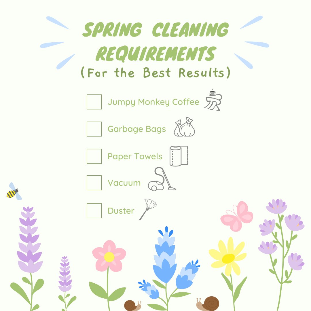 jumpymonk's tweet image. Happy Spring - Great!  Here is where you order your coffee - Get it now (or at least before you clean!)      🤍 jumpymonkey.com/products/colom…