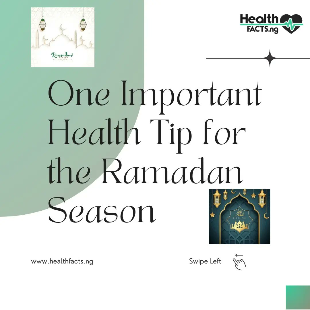 HealthFacts_ng_'s tweet photo. Ramadan Mubarak to all our Muslim brothers and sisters. 

Drinking enough water is one thing you must not forget to do this fasting period. 

Stay hydrated!

#healthfactsng #healthfacts #ramadan #ramadankareem #ramadanmubarak #ramadanhealthtips #ramadanhealthytips #ramadanhealth https://t.co/aif0m1tKU6