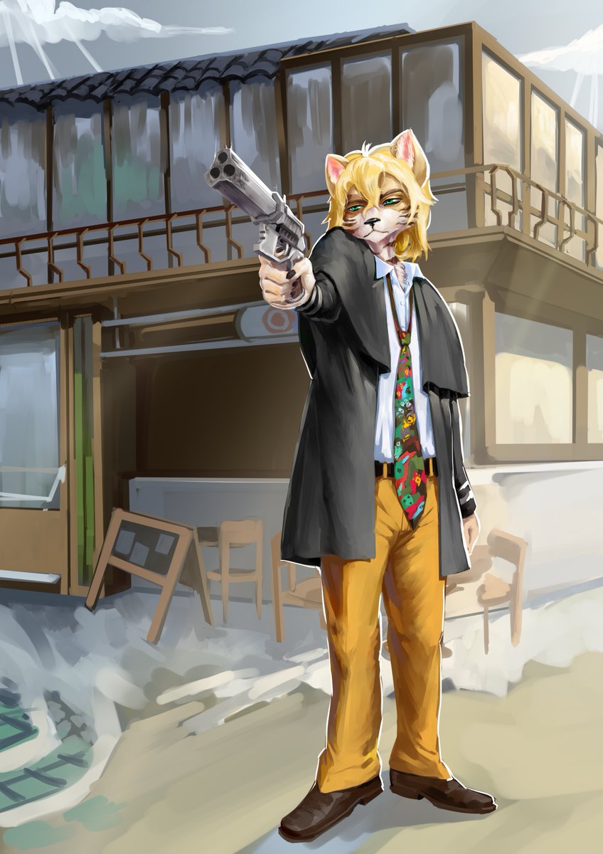 sas_egor's tweet image. Cat detective (comm)
A long overdue commission I made over at my vk group
#furry #DiscoElysium