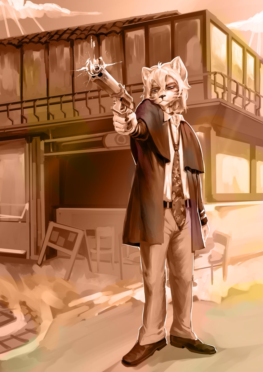 sas_egor's tweet image. Cat detective (comm)
A long overdue commission I made over at my vk group
#furry #DiscoElysium