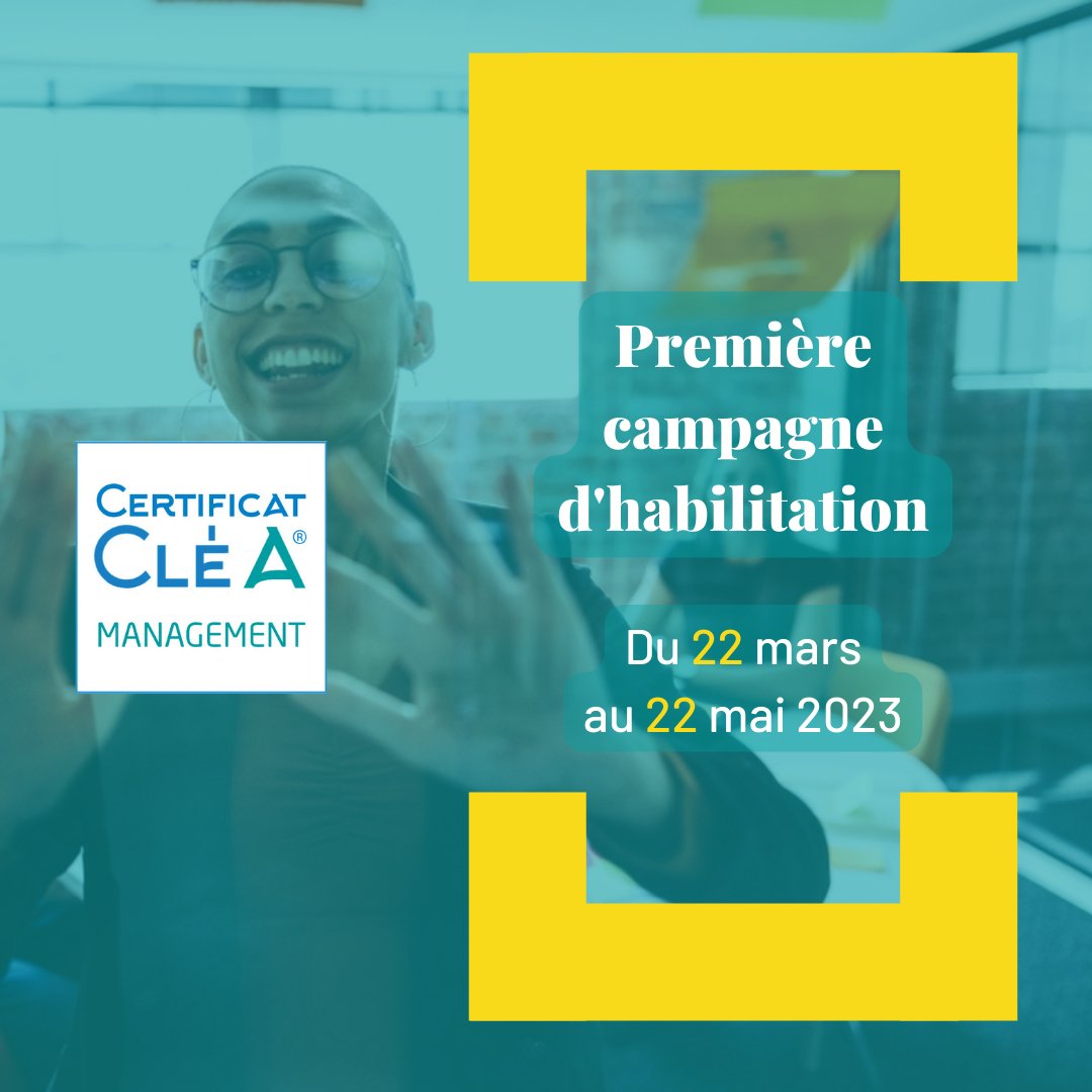 ⭕  Dans le même esprit que CléA et CléA numérique, la certification CléA management propose à tous les actifs, salariés et demandeurs d’emploi, d'acquérir les compétences de base en management. 

➡️ Pour candidater ⤵️ 
buff.ly/42DiVVV cc <a href="/certifpro/">Certif Pro</a>

#certificatClea