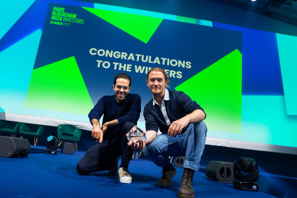 bubblemaps's tweet photo. We won @ParisBlockWeek start-up competition 🏆🎉

• 700 applications
• 100 contenders
• 10 finalists
• 3 winners

Exciting news are coming! https://t.co/04ZW5gdH7s