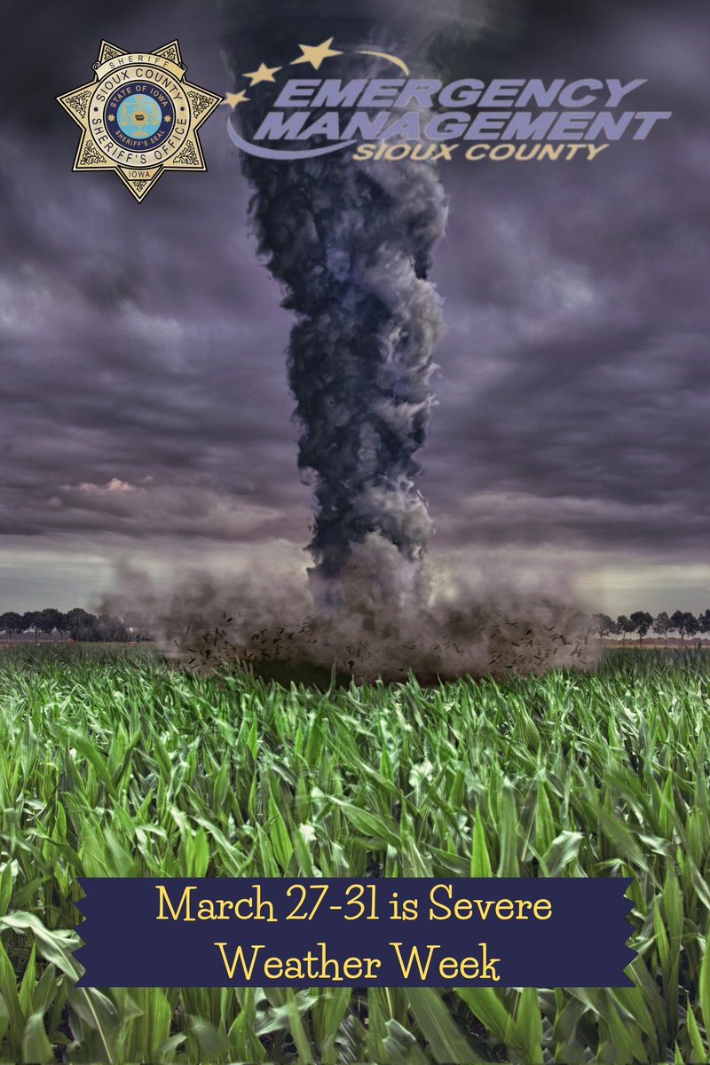 Sioux County Sheriff on Twitter "March 2731, is Iowa severe weather