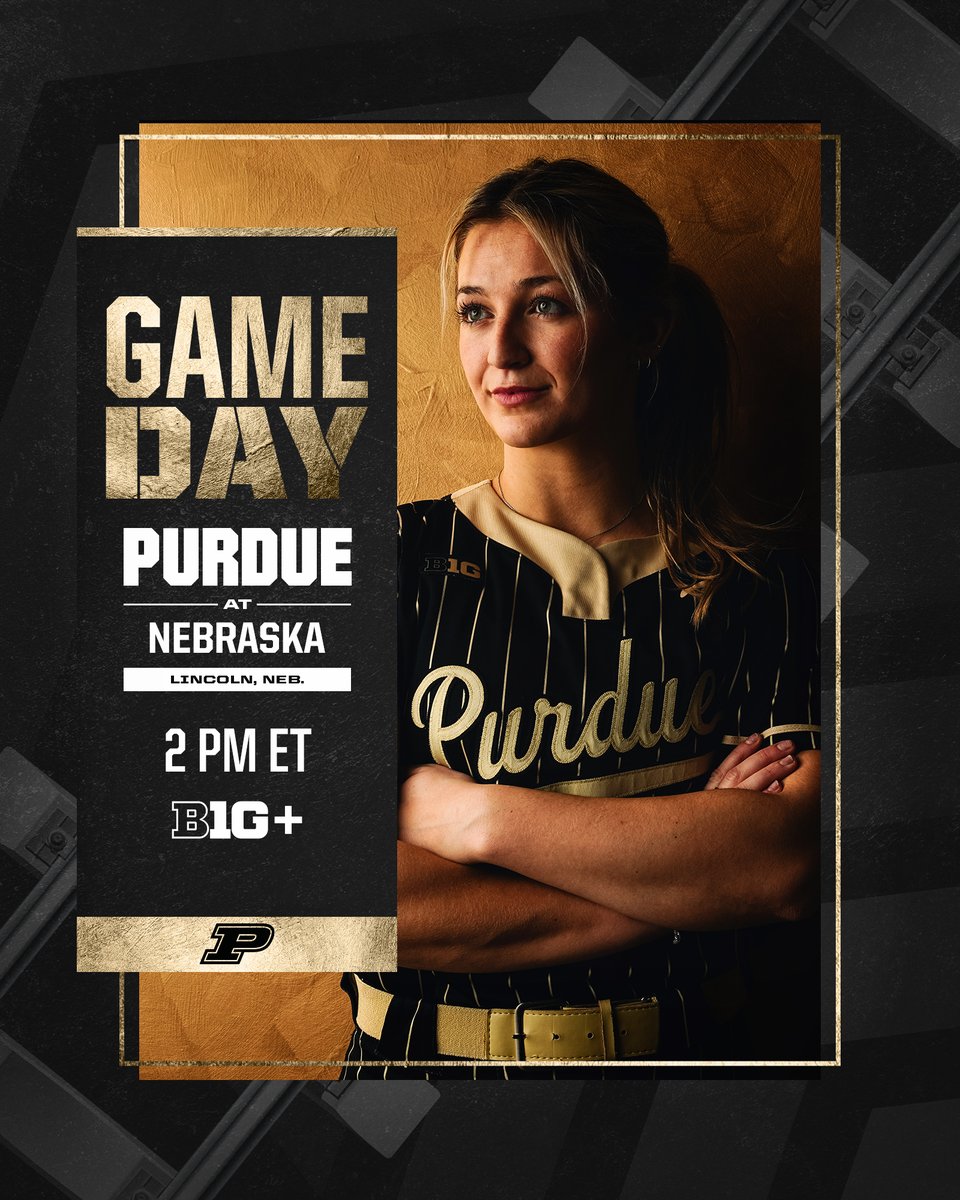 You know what day it is...it's GAMEDAY!

at Nebraska
⏰ 2 p.m. ET
🖥 B1G+
📊 boile.rs/3THrfzQ