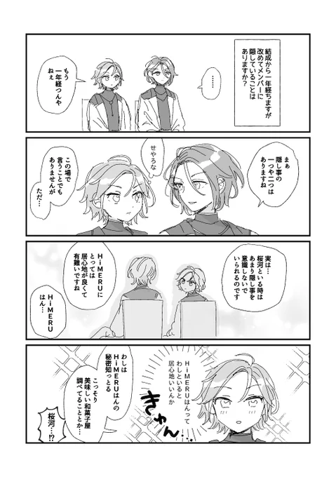 #ひめこは版深夜の60分一本勝負
お題:隠し事 記念日(?) 
