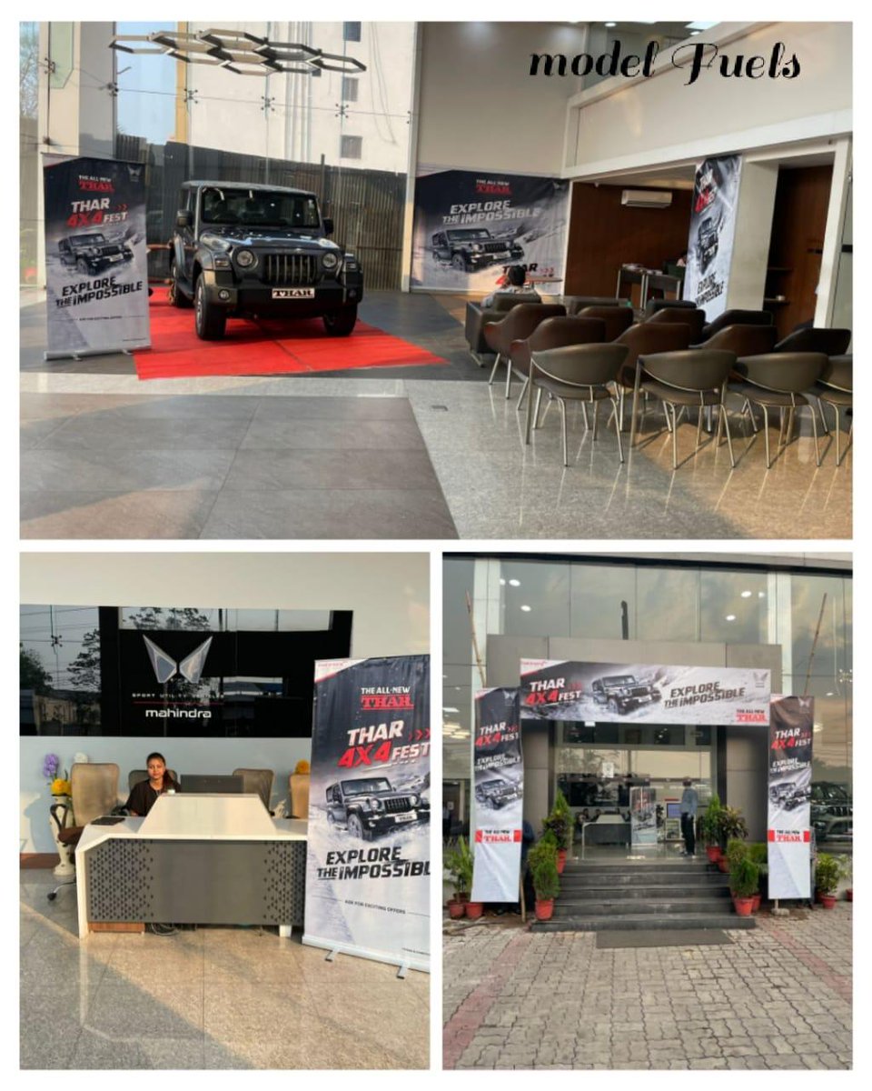 ModelFuels_MnM's tweet photo. #Thar Customers meet at City Showroom Dhansar Dhanbad

"We are very thankful 🙏🙏🙏to all you customers for giving us your valuable time to make the program successful" https://t.co/DTOtwKyaup