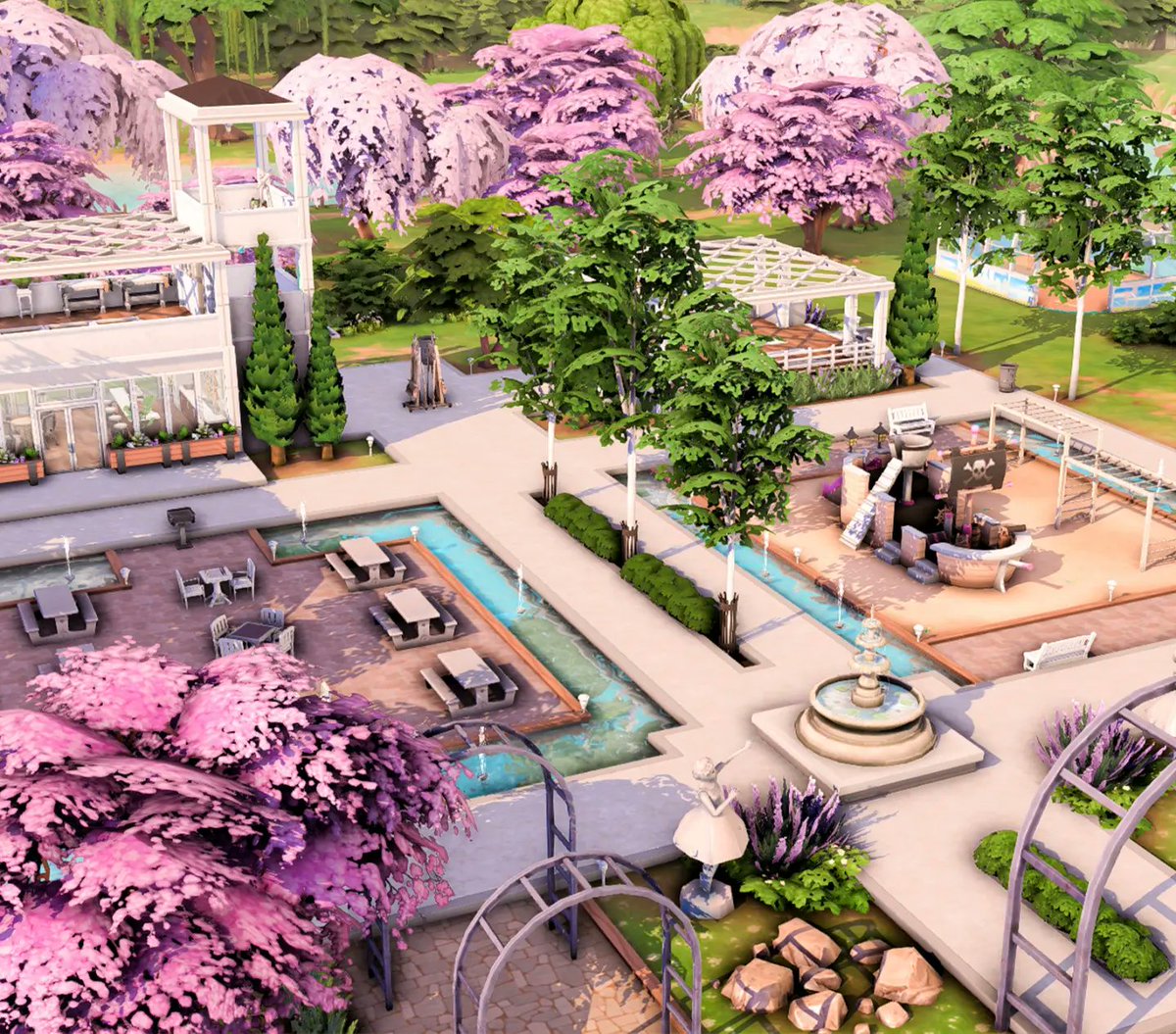 Magnolia Blossom is blossoming because I 🩷 pink 🌸✨ Made with BG only 🥹

ID elfathiera
Speed build youtu.be/x1VRkQubdsw
Download ko-fi.com/Post/Magnolia-…

#thesims4 #showusyourbuild #maxisfav